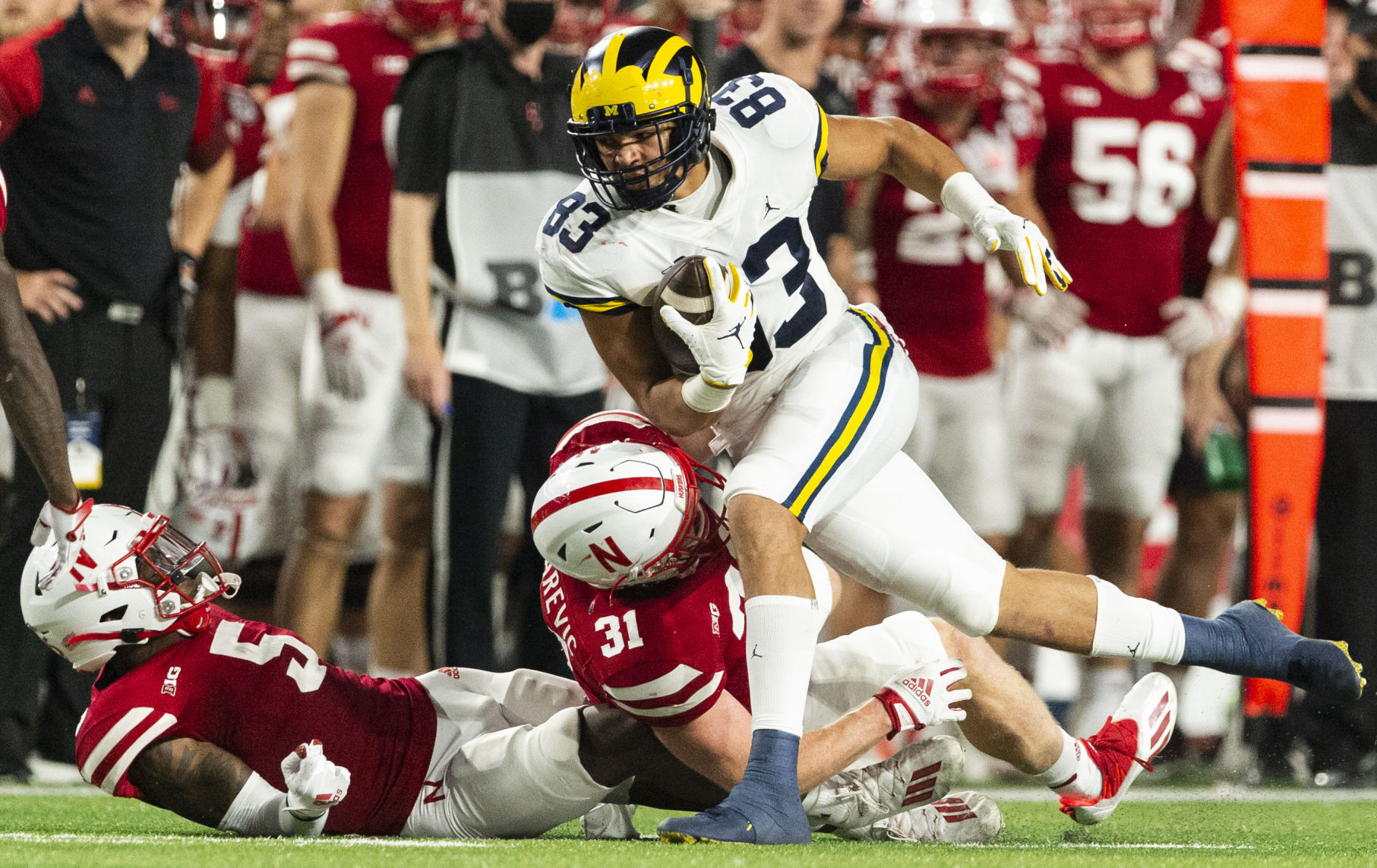 Michigan vs. Nebraska, 10.9